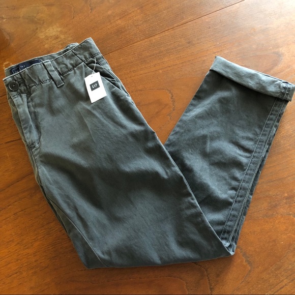 Gap Girlfriend Twill Striped Chinos - Picture 7 of 7